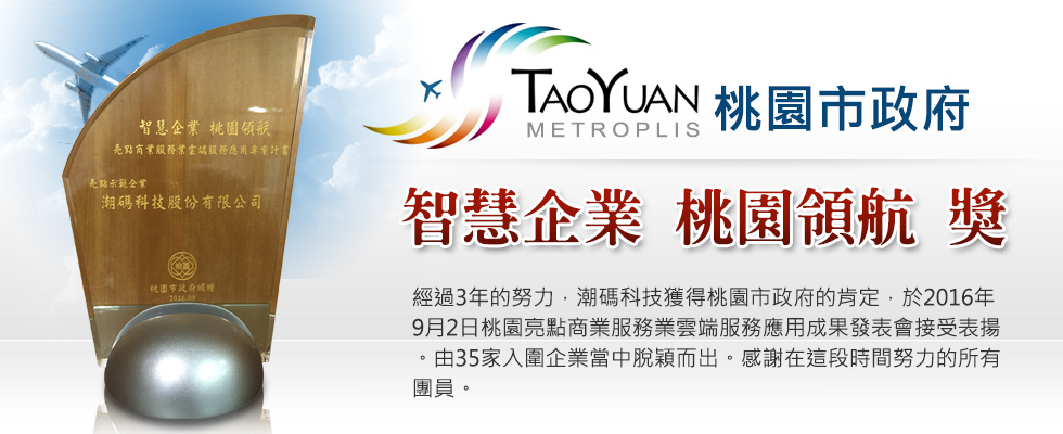 頒獎 桃園市政府